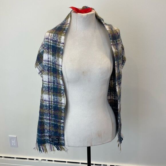 60’’x22’’ || SIMONS mix of mohair scarf || made in France || Colourful scarves - Picture 4 of 8